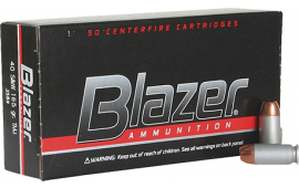 CCI 3589 Blazer 40 S&W 165 GR Total Metal Jacket - 50rd Box