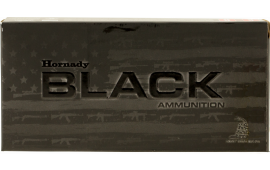 Hornady 81263 Black 5.56x45mm NATO 62 gr Full Metal Jacket (FMJ) - 20rd Box