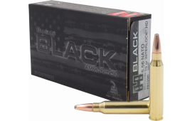 Hornady 81296 Black .223/5.56 NATO 75 GR InterLock HD - 20rd Box