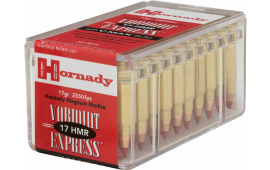 Hornady 83170 Varmint Express 17 Hornady Magnum Rimfire (HMR) 17 GR V-Max - 50rd Box