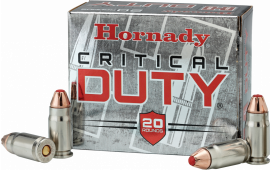 Hornady 91376 Critical Duty 40 Smith & Wesson FlexLock 175 GR - 20rd Box