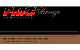 PMC 38SA Bronze 38 Super +P Full Metal Jacket 130 GR - 50rd Box