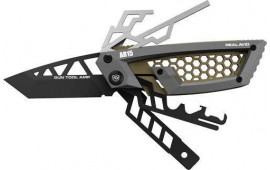 Real Avid AVGTAMPAR Gun Tool AMP-AR Gray/OD Steel Folding Multi-tool for AR-15