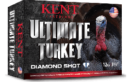 Kent Cartridge C1235TK635 Ultimate Turkey Diamond Shot 12 Gauge 3.50" 2 1/4 oz 5 Shot - 10sh Box