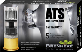 Brenneke SL122ATS Anti Terror 12GA 2.75" 1oz Slug Shot - 5sh Box