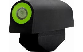 XS Sights RV0003N4G Standard Dot  Tritium Green with Green Outline Front Sight Black Frame Ruger SP101; S&W J Frame