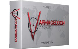 Nosler 65155 Varmageddon 22-250 Remington 55 GR Flat Base Tip - 20rd Box