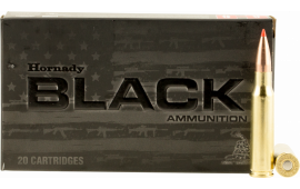 Hornady 80971 Black 308 Win/7.62 NATO 168 GR A-Max - 20rd Box