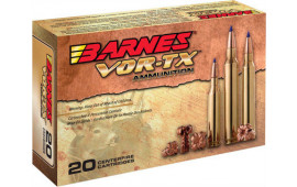 Barnes Bullets 30815 VOR-TX 6.5 Creedmoor 120 GR Tipped TSX Boat Tail - 20rd Box