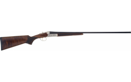 Tristar Bristol SXS Shotgun 28ga 2-3/4" Chamber 28" Barrel Silver Receiver Walnut Stock 5 Choke Tubes