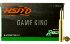 Hunting Shack 7MMMAG23N Game King 7mm Rem Mag 175 gr Sierra GameKing Spitzer Boat-Tail - 20rd Box
