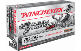 Winchester Ammo X2506DS Deer Season XP 25-06 Remington 117 GR Extreme Point - 20rd Box