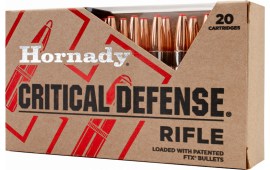 Hornady 80260 Critical Defense FTX 223 Remington 73 GR Flex Tip Expanding - 20rd Box
