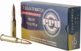 PPU PPM7 Match 7.62x54mmR 182 GR Full Metal Jacket - 20rd Box