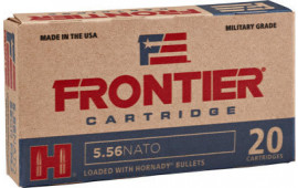 Frontier Cartridge FR200 Frontier .223/5.56 NATO 55 GR Full Metal Jacket - 20 Round Box