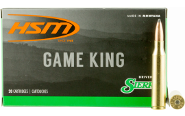 Hunting Shack 338LAP14N Game King 338 Lapua Magnum 215 GR SBT - 20rd Box