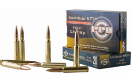 PPU PP8F Metric Rifle 8mm Mauser 198 GR Full Metal Jacket - 20rd Box
