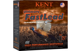 Kent Cartridge K122UFL424 Ultimate Fast Lead 12 Gauge 2.75" 1 1/2 oz 4 Shot - 25sh Box