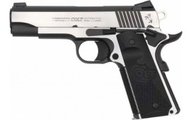 Colt Combat Elite, 9mm, Semi-Automatic 1911, 4.25 Barrel, Extended Thumb Safety, Novak Night Sight, PVD - O4082CE