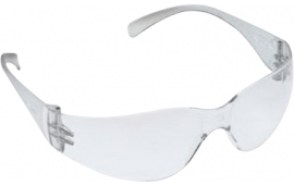 Peltor 1122800000100 Virtua  99.9% UV Rated Polycarbonate Clear Lens with Clear Frame for Adults 100 Per Case