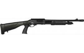 Iver Johnson Arms PAS12 PG-R/C Johnson Shotgun 12GA. 3" 18" CYL Blued QD PG Buttstock Shotgun