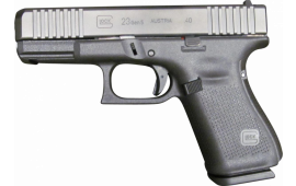 Glock 23 Gen 5 Compact Handgun .40 S&W 10/rd Mags (3) 4.02" Barrel Black 5.5lb Trigger Austria