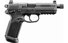 FN 66100865 FNX Tactical 45 ACP  5.30" Threaded Barrel 10+1 , Matte Black , Manual Safety , Night Sights , Includes Viper Red Dot