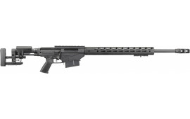 Ruger 18080 Precision 338 Lapua Mag 26" 5+1 Black Hard Coat Anodized Left Side Folding Ruger Precision MSR Stock