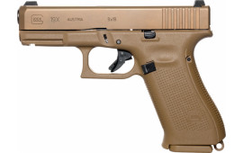 Glock 19X Semi Automatic Pistol 4" Barrel 9mm  10 Round - Coyote Tan - PX1950701