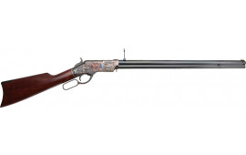 Cimarron CA237 1860 Henry .44-40 24" Frame Blued Walnut