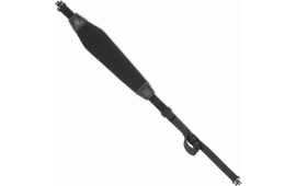 GrovTec US Inc GTSL123 QS Trek made of Black Cordura with Adjustable Design & 1" Locking Swivels for Rifle/Shotgun