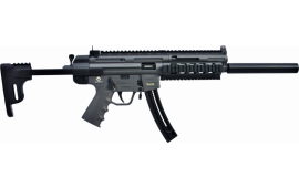 American Tactical GSG-16 Sport Carbine .22 LR Semi-Automatic Rifle, 16.28" Barrel, (1) 22 Round Magazine - Smoke Gray - GERGGSG1622S