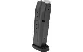 Smith & Wesson 3000247 M&P 9mm Replacement Magazine 15rd Black Finish