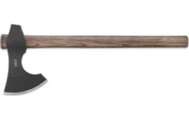 CRKT 2736 Berserker  4.65" Blade 1055 Carbon Steel Blade/Tennessee Hickory Handle 19" Long Axe w/Hammer