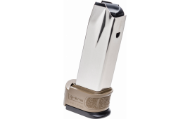 Springfield Armory XDG0940FDE OEM  Stainless Detachable with Flat Dark Earth Sleeve 10rd for 40 S&W Springfield XD Mod.2