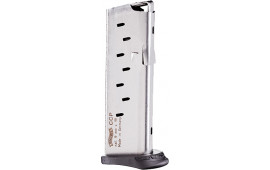 Walther Arms OEM 9mm 8rd Magazine For Walther CCP Pistols, Nickel
