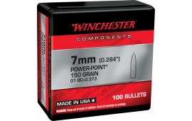 Winchester Ammo  Centerfire Rifle Reloading 7mm .284 150 gr Power-Point (PP) 100 Per Box