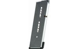 Wilson Combat 47DOX 1911 45 ACP 8rd 1911 Government Low-Profile OM Black Steel Base Pad Stainless Steel Finish