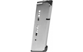 Wilson Combat 500CHD 1911 45 ACP +P 8rd Stainless Steel Finish Low-Profile Steel Base Pad