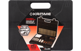 Krome 70562 Universal Cleaning Kit Multi-Caliber Handguns, Rifles, Shotguns 37 Pieces
