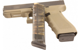 ETS Group GLK-17-10 Glock 17 Compatible 9mm 10rd G17/18/19/26/34 (Gen 1-4) Polymer Clear Finish