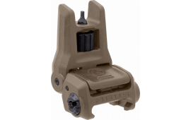 Magpul MAG1166-FDE MBUS 3 Front Sight Flip Up Flat Dark Earth for AR-15, AR-10, M4, M16