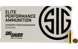 Sig Sauer E40SW150 V-Crown 40 Smith & Wesson (S&W) 165 GR Jacketed Hollow Point - 50rd Box