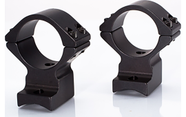 Talley 850735 Scope Ring Set  For Rifle Browning X-Bolt High 34mm Tube Black Anodized Aluminum