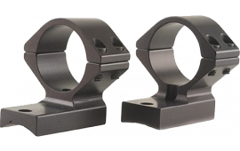 Talley 95X702 Scope Ring Set  Extended For Rifle Winchester Model  70 High 1" Tube Black Aluminum