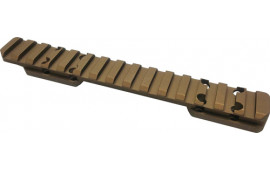 Talley P00HC735 1913 Picatinny Rail  Hells Canyon Cerakote Browning X-Bolt For Short Action Picatinny Rail Mount Aluminum Rifle