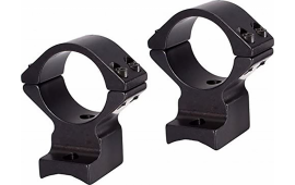 Talley B950719 Scope Ring Set  For Rifle Browning AB3 High 1" Tube Black Aluminum