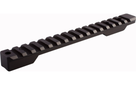 Talley PSM252153 1913 Picatinny Rail  CVA Cascade Rifle Short Action 20 MOA Black Aluminum