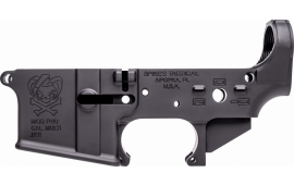 Spikes Tactical STLS024 Stripped Lower PHU AR-1 Platform Black Hardcoat Anodized