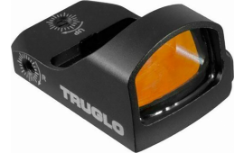 TruGlo TG-TG8200B3 Tru-Tec Micro Black Hardcoat Anodized 23x17mm 3 MOA Red Dot Reticle